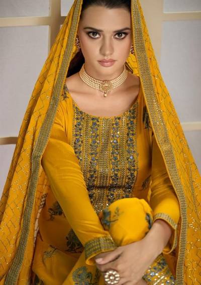 Sukun Vol 2 By Gramo Designer Embroidery Partywear Readymade Suit Collection